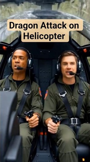 Dragon Attack on Helicopter 🔥#shorts #shortsvideo #trending #dragon