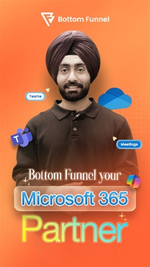 Bottom funnel on Instagram: "🚀 Running a business in 2025? Productivity isn’t optional — it’s your superpower. And now… it just got a whole lot smarter. 💡✨ As your official Microsoft 365 partner, Bottom Funnel brings you the Modern Workplace your team truly deserves: 💼 Microsoft 365 for Business, Enterprise & Education 📧 Outlook & Exchange — email, upgraded ☁️ OneDrive — your files, anywhere 🤝 SharePoint — teamwork made simple 💬 Teams — meet, chat & collaborate 📊 Power BI — turn data into