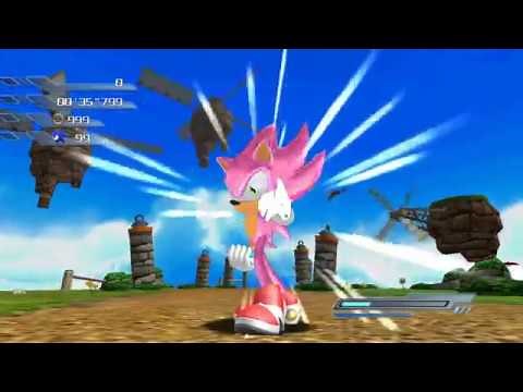 Sonic Adventure DX - Hyper Sonic (Mod) in All Stages! [1080p HD]
