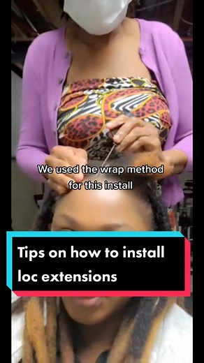 These dreadlock extensions are handmade with 100% human hair. Our loc extensions are easy to install and lightweight to prevent traction alopecia 🥰#locextensions #protivestyles #locsoftiktok
