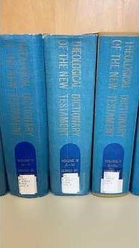 Theological Dictionary of the New Testament