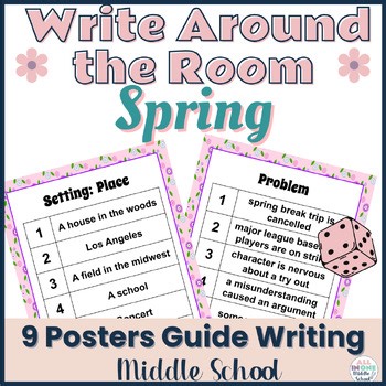 Fun Spring Writing Activity | Creative Writing | Game Activity | Grades 5-8