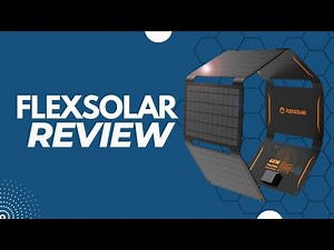 Review: FlexSolar 40W Foldable Solar Panel Charger with USB-C and USB-A Outputs for Phones, Power