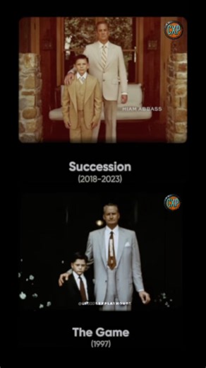 Succession Opening vs. The Game (1997) | Hidden Inspiration? 🎬 #shorts #succession #thegame #filmtok