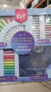 Perfecciona tu lettering con el Kit Kiut de 35 piezas. Herramientas precisas para trazos fluidos, creatividad y resultados profesionales. ✍ Encuéntralo en nuestras sucursales, ítem 688053. | Costco México