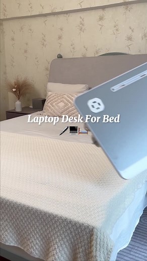 Transform Your Bed into a Mobile Workstation with the Laptop Desk!