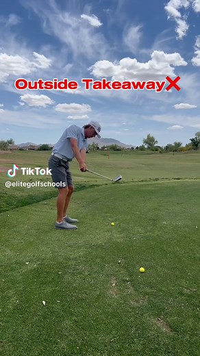 The Takeaway is one of the most crucial aspects of the golf swing as it helps set the club for the rest of the golf swing. If we get the takeaway too far outside or too far inside we have a hard time getting the golf club to get on the correct plane in transition and into impact. Check out or most recent video on our YouTube channel for some more good takeaway drills 🤙📚 #golf #golfdrill #golfswing #collegegolf #golflesson #golfcoach