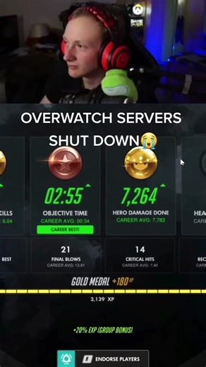 Heartbreaking Overwatch Server Shutdown Reaction