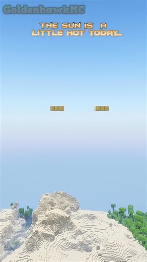 Goldenhawk on Instagram: "Minecraft Ra Statue Time-lapse! It's sunny in Minecraft today! #minecraft #minecraftinspiration #minecrafttimelapse"