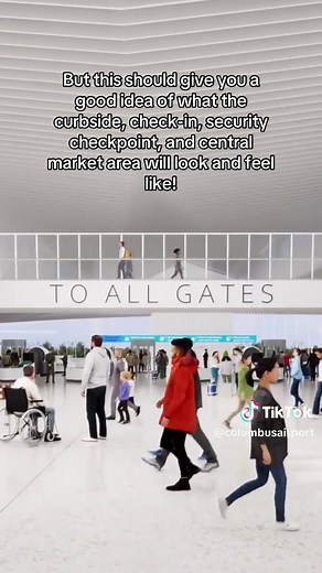 John Glenn Columbus Intl (@columbusairport) - Explore the Future Terminal at Columbus Airport CMH