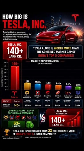🚗⚡ HOW BIG IS TESLA, INC.?
