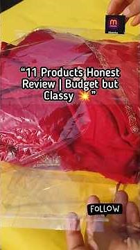 11 Meesho Products Honest Review 😱 | Budget Fashion Haul 2026 | Worth It or Waste?