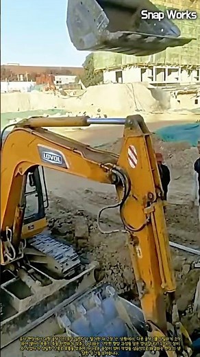 베테랑의 현장 정비 방법: 다른 장비를 활용한 대형 굴착기 유압 실린더 완벽 결합 시공 #worker #process #excavator #mechanic #skills