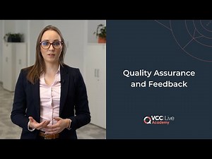 Quality Assurance and Feedback | VCC Live Academy