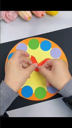 DIY - How to Make a Beautiful Clock with Paper