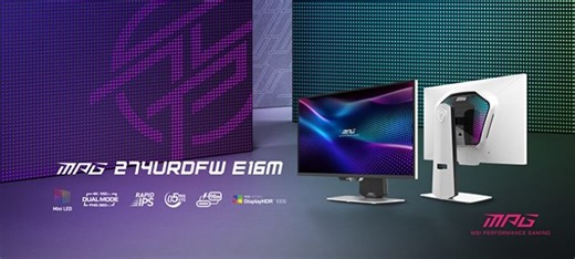MSI launches Dual Mode Mini-LED MPG 274URDFW E16M gaming monitor - KitGuru
