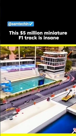 This $5 Million Miniature F1 Track Is Absolutely Insane #engineering #raceteam #motorsport #viral