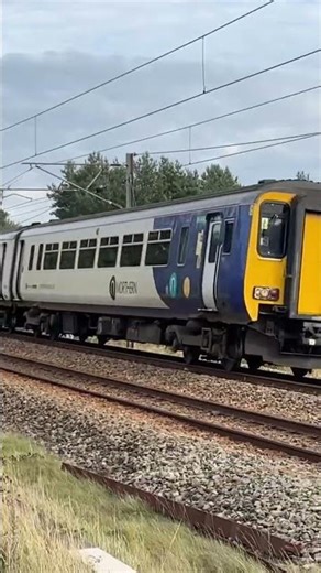 Northern 156486 + 158758 Empty Stock Move at Durham