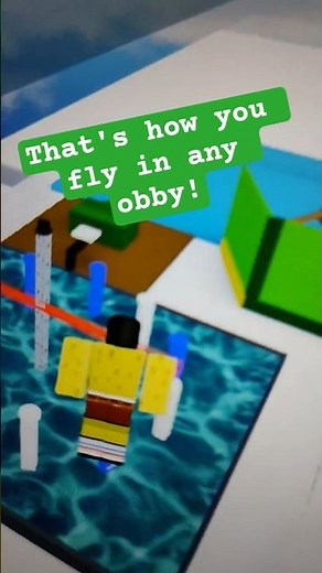 How to fly in any obby in obby creator! #fyp #phonk