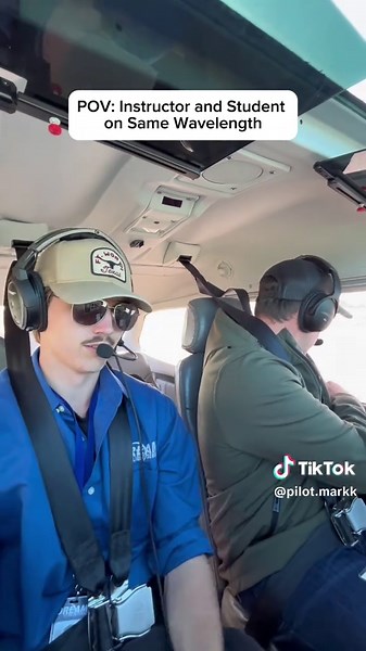 No words needed🤝 #cfi #studentpilot #silence #respect #lfg | pilot