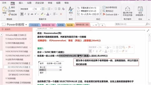 PowerBI学习-孙兴华火力全开版-P1-16.002.HASONEVALUE函数 @ 数据分析