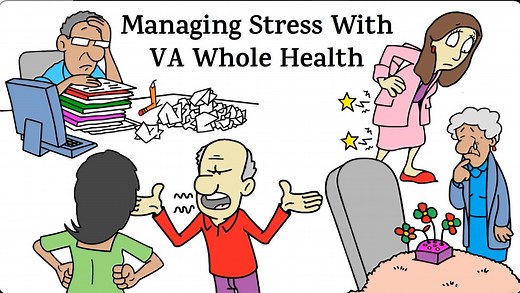 Looking for effective ways to manage stress? Learn about VA’s Whole Health programs and services to help keep your stress levels in check. For more information on VA's Whole Health visit https://www.va.gov/wholehealth/ | Veterans Health Administration (VHA) - U.S. Department of Veterans Affairs