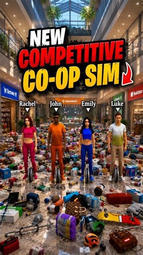 This NEW Satisfying Coop Game Makes You Clean & Organize Nearly 4,000 Products! 🤤 #ad #gaming