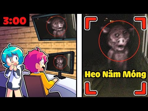 Hiha discovered a five-toed pig in Minecraft at 3 AM 😱😭