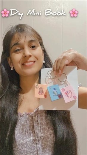 Day15/100 Diy Mini Notebook✨️📔...#diy #shorts #viral #trending #miniature #craft