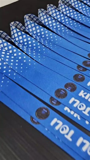 lanyard id card arna biru Putih 💙🤍 #kirmantolitoli