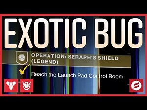 Fix the GAME-BREAKING BUG in Operation: Seraph Shield Exotic Mission!! // Destiny 2