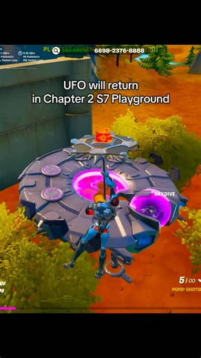 3 days left until Chapter 2 S7 Playground #fortnite #chapter2 #fortnitenews #chapter2season7 #fyp