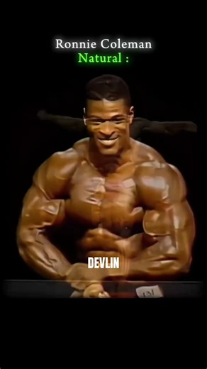 Natural Ronnie Coleman before and after Steroids
