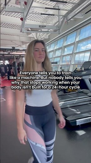 Everyone tells you to train like a machine... #womenshealth #trainwithbiology #womensperformance