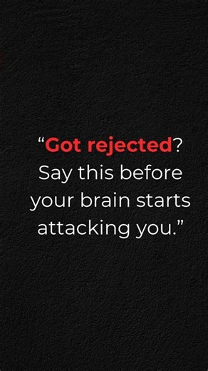 Say THIS After Rejection | Psychology Trick That Changes Everything #Shorts #psychology