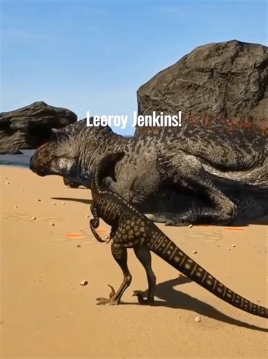 Fearless Dinosaurs in The Isle Evrima Gameplay