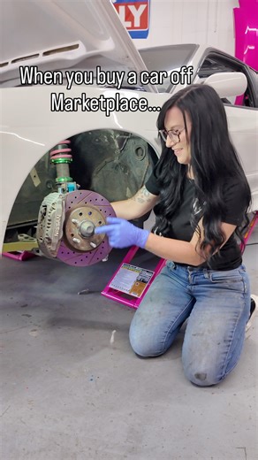 4.9M views · 146K reactions | When you buy a car off marketplace… 來 let’s fix this #cool #cars | Team Sally Racing | Facebook
