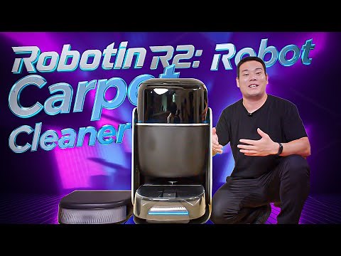 The Robot That Washes & Dries Carpets: Robotin R2 Review