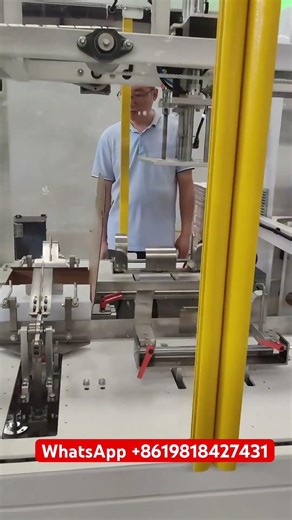 Automatic Aircraft Box Folding & Covering Machine