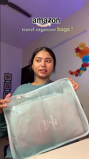 travel *organizer Bag 👛set from AMAZON 🛍️✨#ytshorts #amazon #organizer #bags #amazonfinds