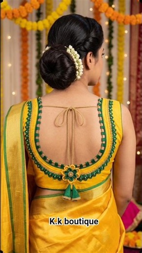 💯👌👌👌blouse ke back neck design new Model Blouse Sleeves Design Blouse design #shorts #blouse #swing