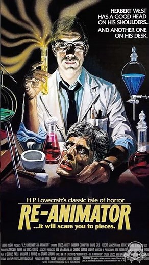 Remember this landmark 80s horror classic? Re-animator #80shorrormovies