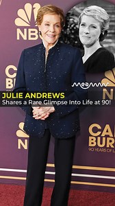 Julie Andrews Shares a Rare Glimpse Into Life at 90! At 90, Julie Andrews isn’t slowing down, she’s still finding new ways to make magic! #JulieAndrews #HollywoodIcon #PopCulture #CelebrityNews #FYP #ExplorePage #Viral | MEAWW Entertainment