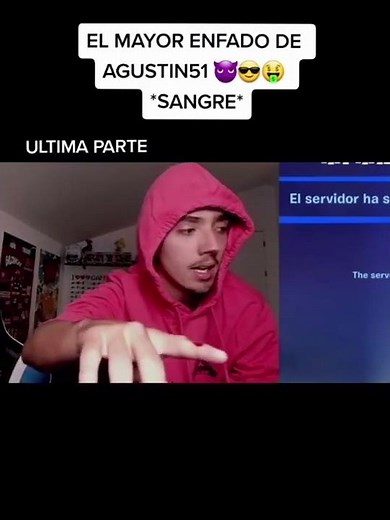 Agustin 51 Se Enfadó tanto que El Mayor Enfado De Agustin 51TIKTOK #fortnite#agustin51#shorts