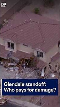 Glendale standoff: Who fixes the damaged house? | FOX 10 Phoenix