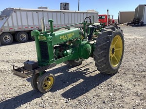1937 John Deere Unstyled A Pulling Tractor | Agriculture