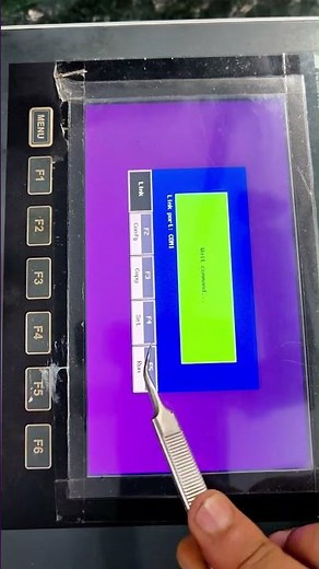 HITECH PWS6710T touch calibration #hmi