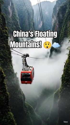 China's Floating Mountains 🇨🇳 | Tianzi Mountain 4K#TianziMountain #China #Zhangjiajie #Nature