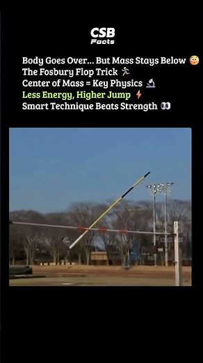 How Athletes Jump Higher Than the Bar 🤯🏃‍♂️
