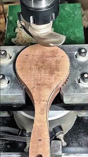 Smart Worker Technique Easy Precise Process of Making Wooden Spoons Using Advanced Machines #shorts